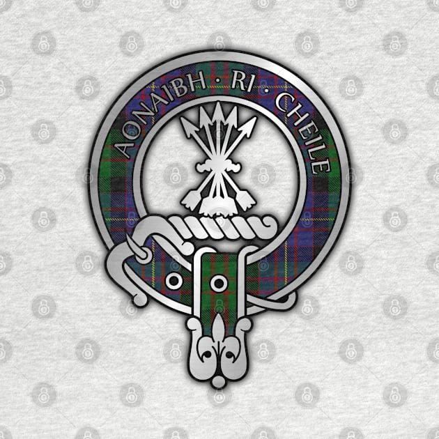 Clan Cameron Erracht Tartan Crest by Taylor'd Designs